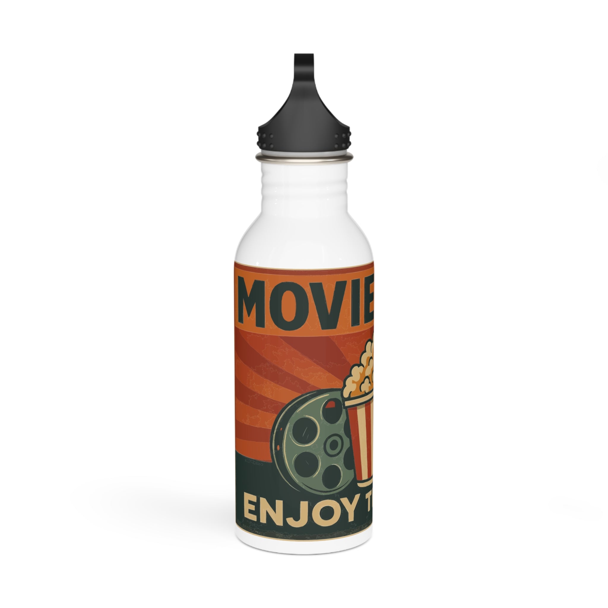 Movie Room Water Bottle, Reusable Sports Hydration Flask