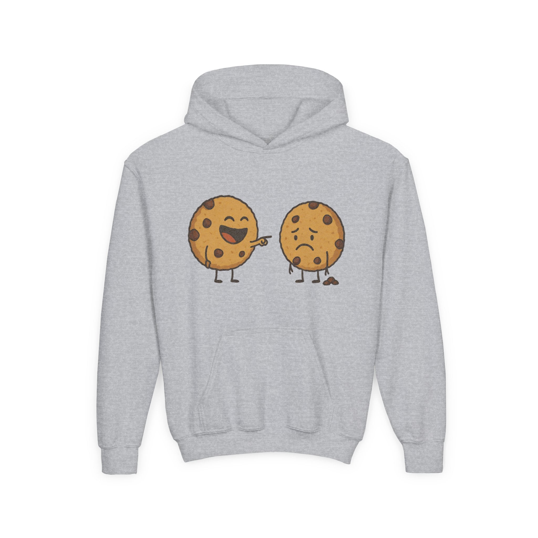 Choc Chip Cookie, Youth Hooded Sweatshirt, Casual Wear