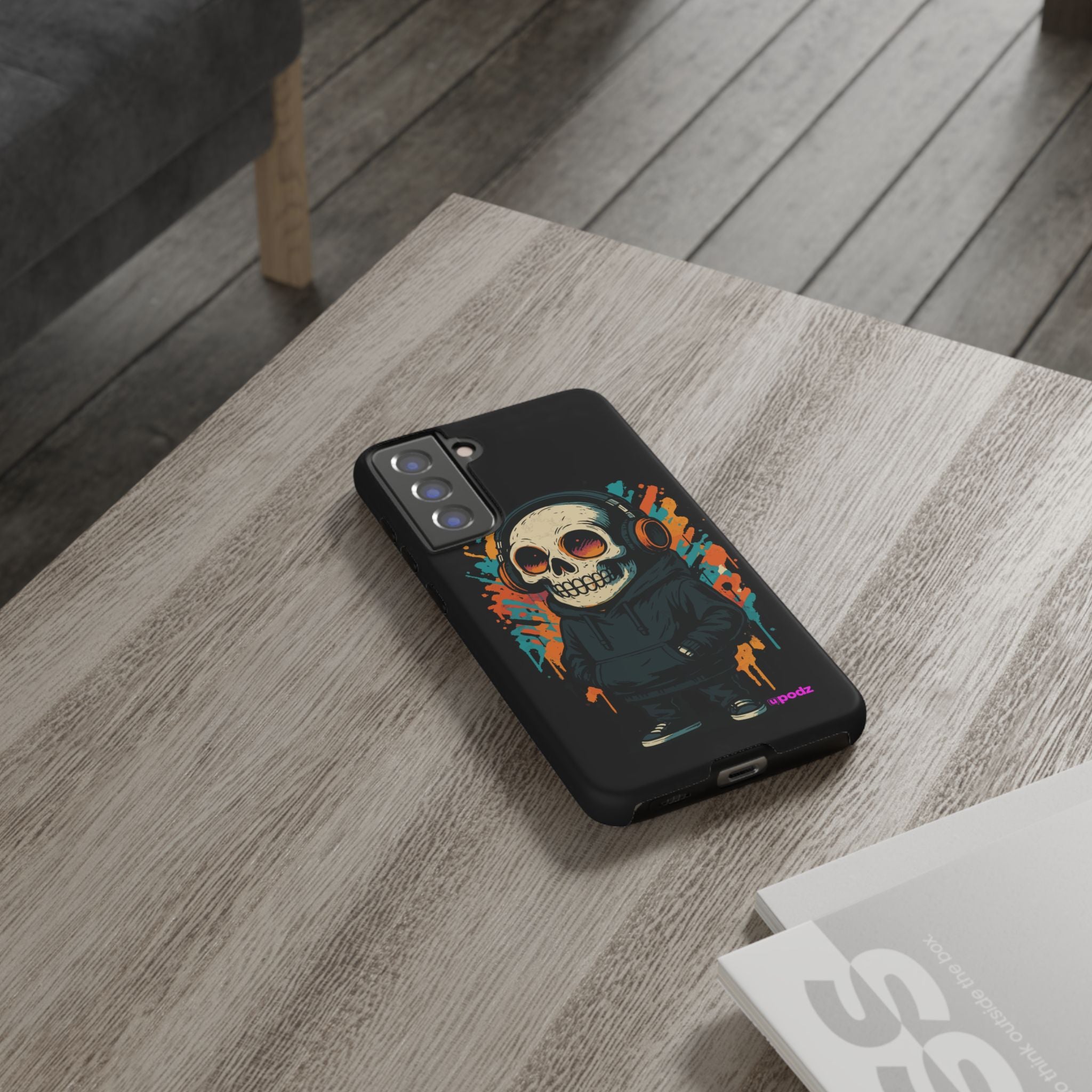 Skull Vibes Design, Tough Cases, Phone Cover