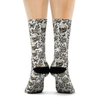 Skulls n Roses Socks, Funky Design