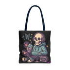 Skully Headphones Tote Bag - Quirky Fun Bag