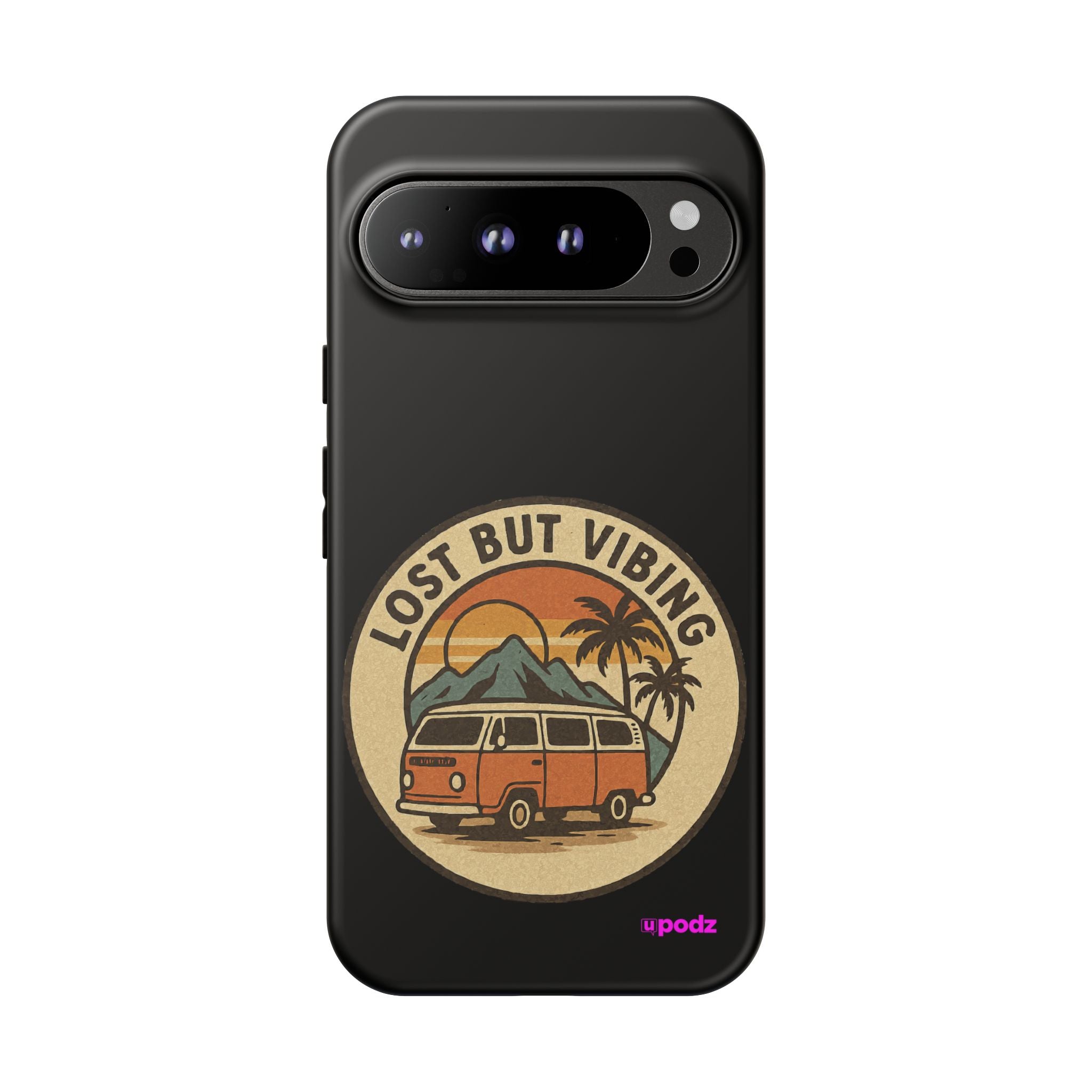 Lost But Vibing Design, Tough Cases, Phone Cover