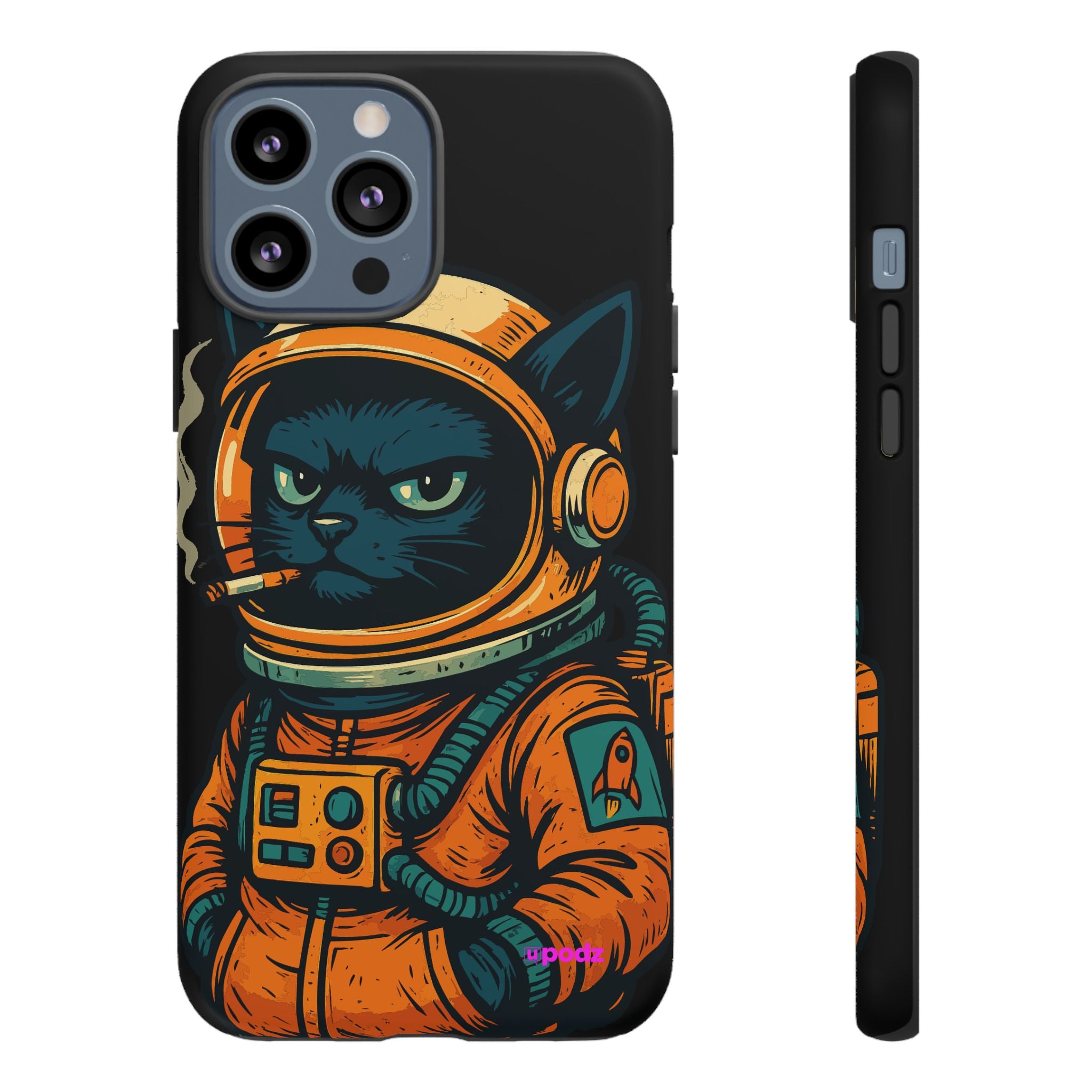 Smoking Cat Design, Tough Cases, Phone Cover