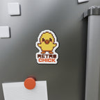 Retro Chick - Humorous Decor, Fridge Magnet