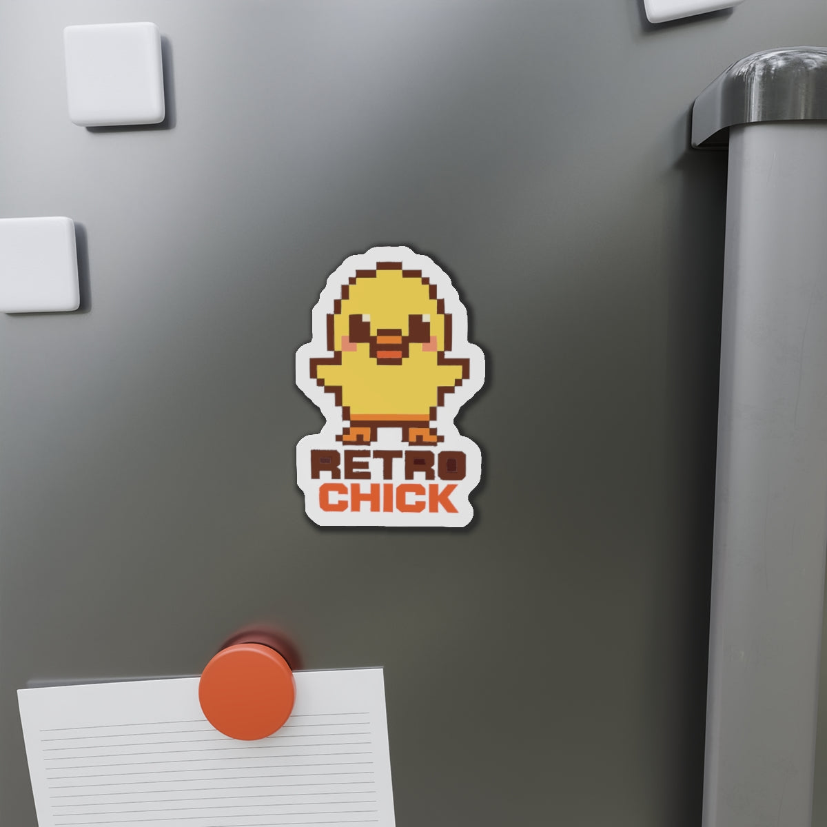 Retro Chick - Humorous Decor, Fridge Magnet