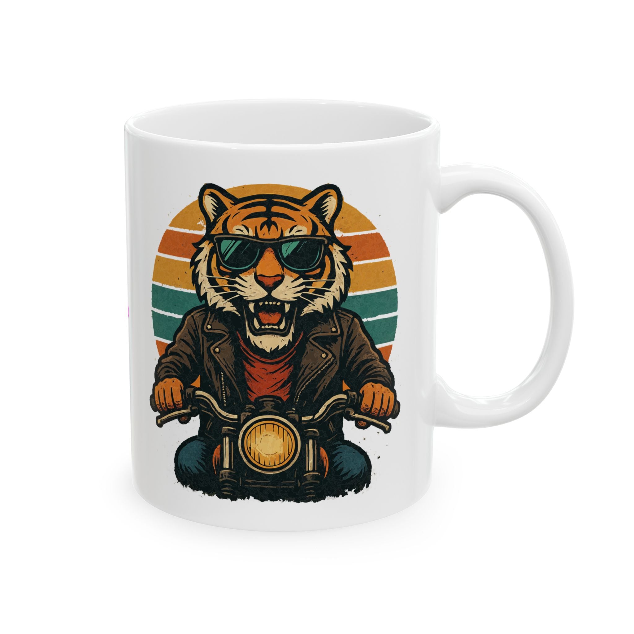 Tiger Ceramic Mug |  Personalized Mug