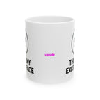 Exited Face Ceramic Mug |  Personalized Mug