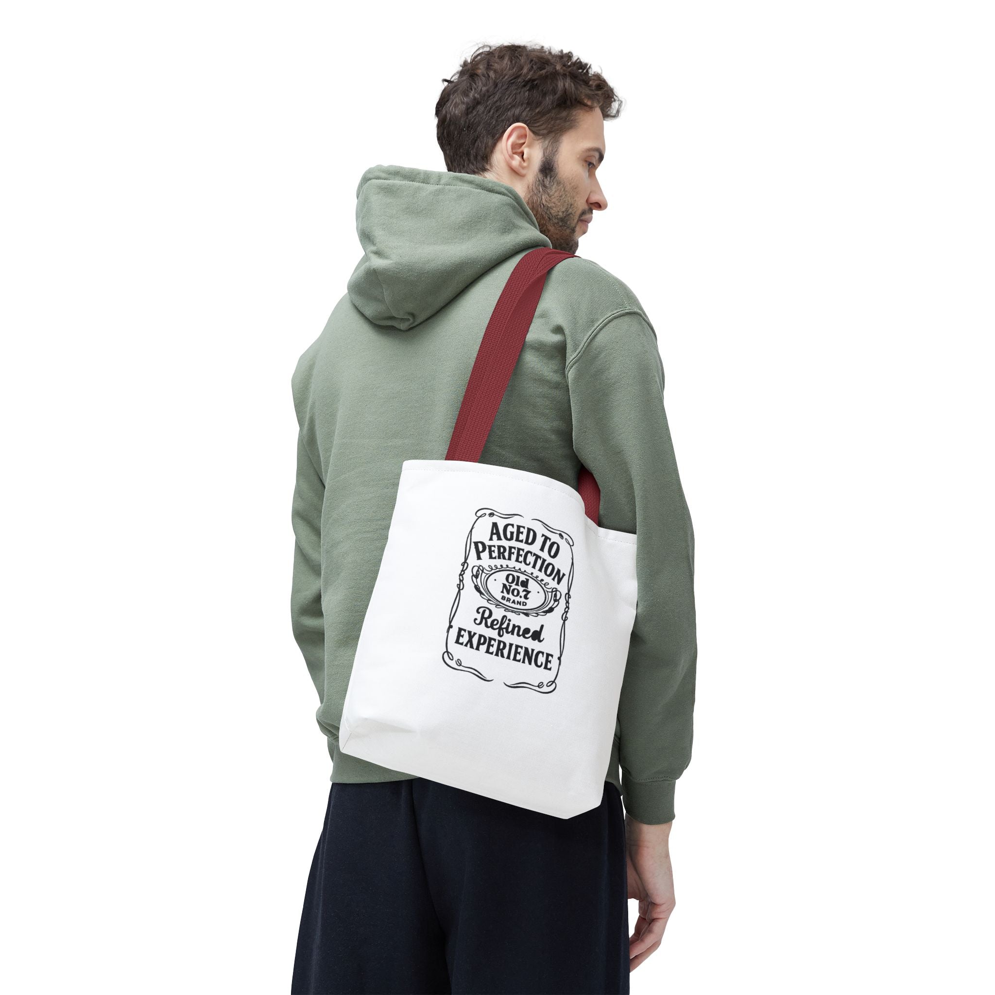 Aged to perfection Tote Bag, Inspirational Gift, Eco-Friendly Shopping Bag