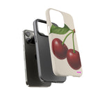 Red Cherry Design, Tough Cases, Phone Cover