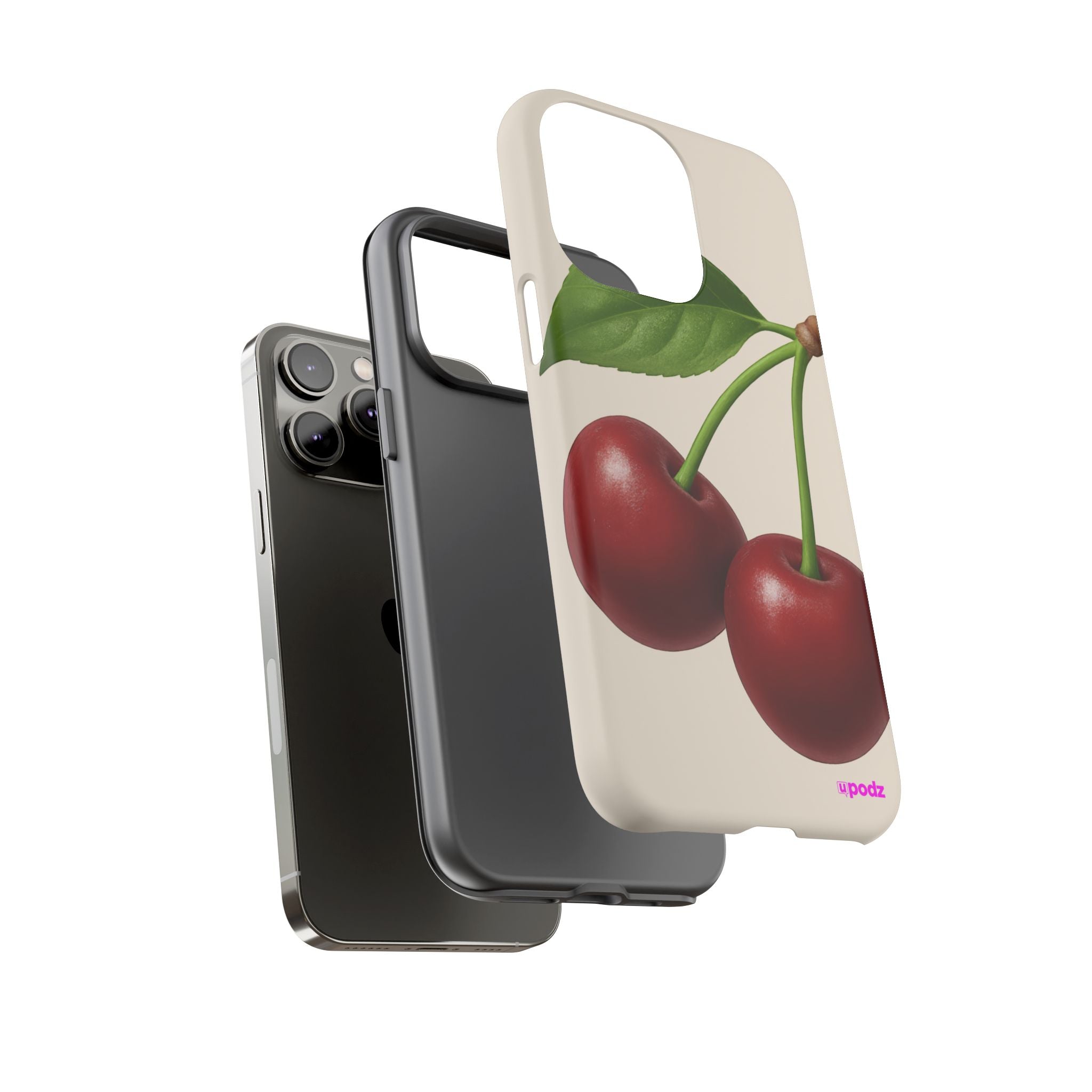Red Cherry Design, Tough Cases, Phone Cover