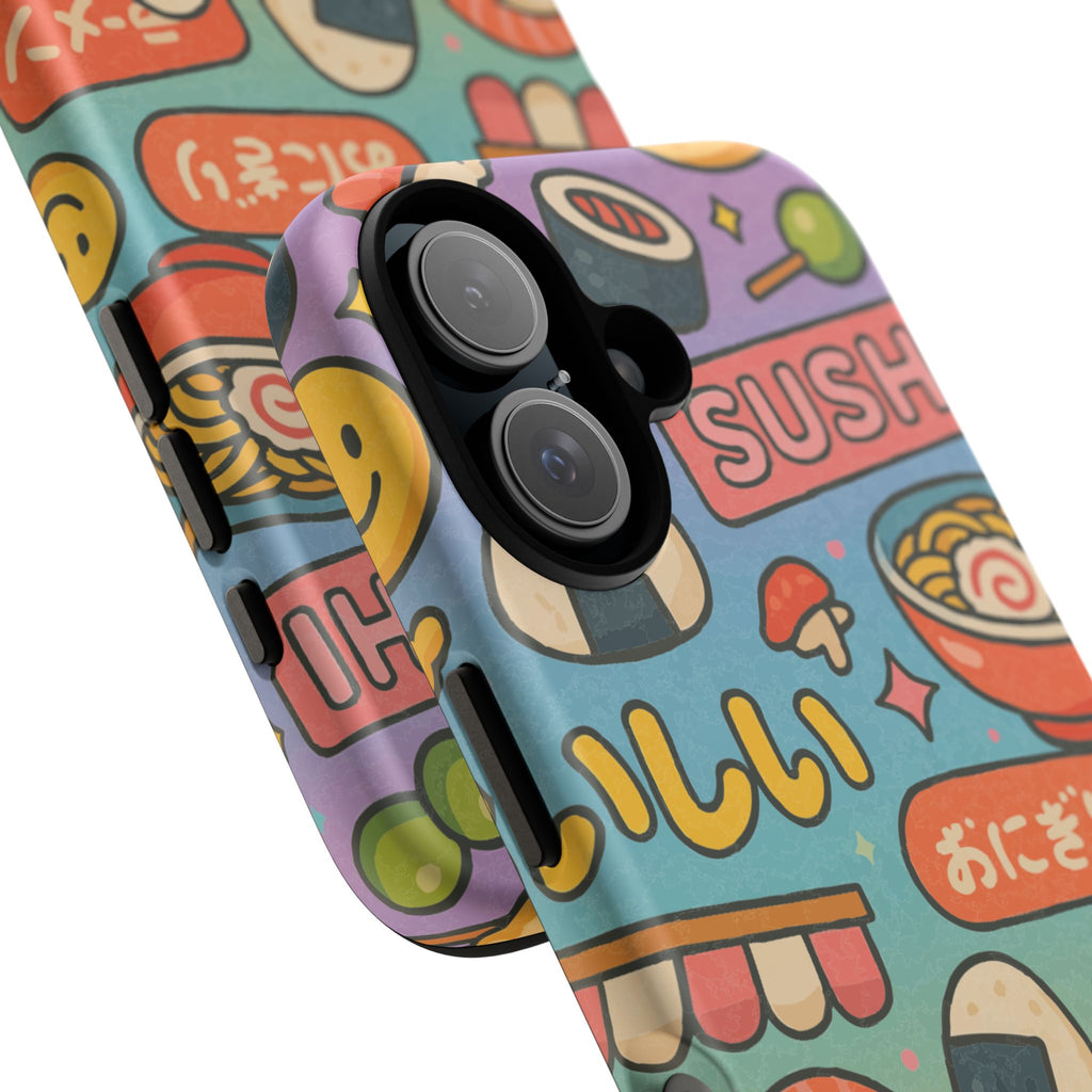I love Sushi, White Cover Design, Tough Cases, Phone Cover