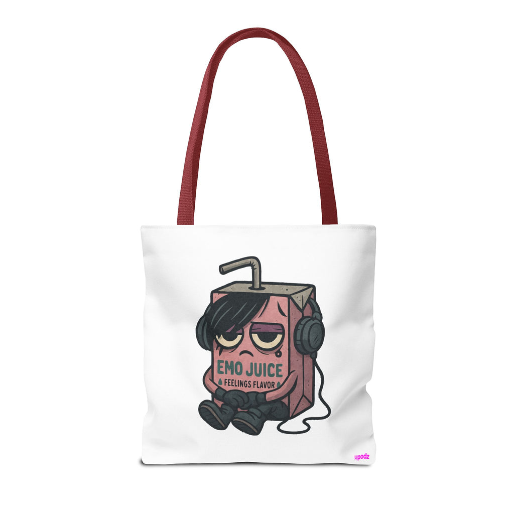 Sad Emo Tote Bag - Quirky Fun Bag