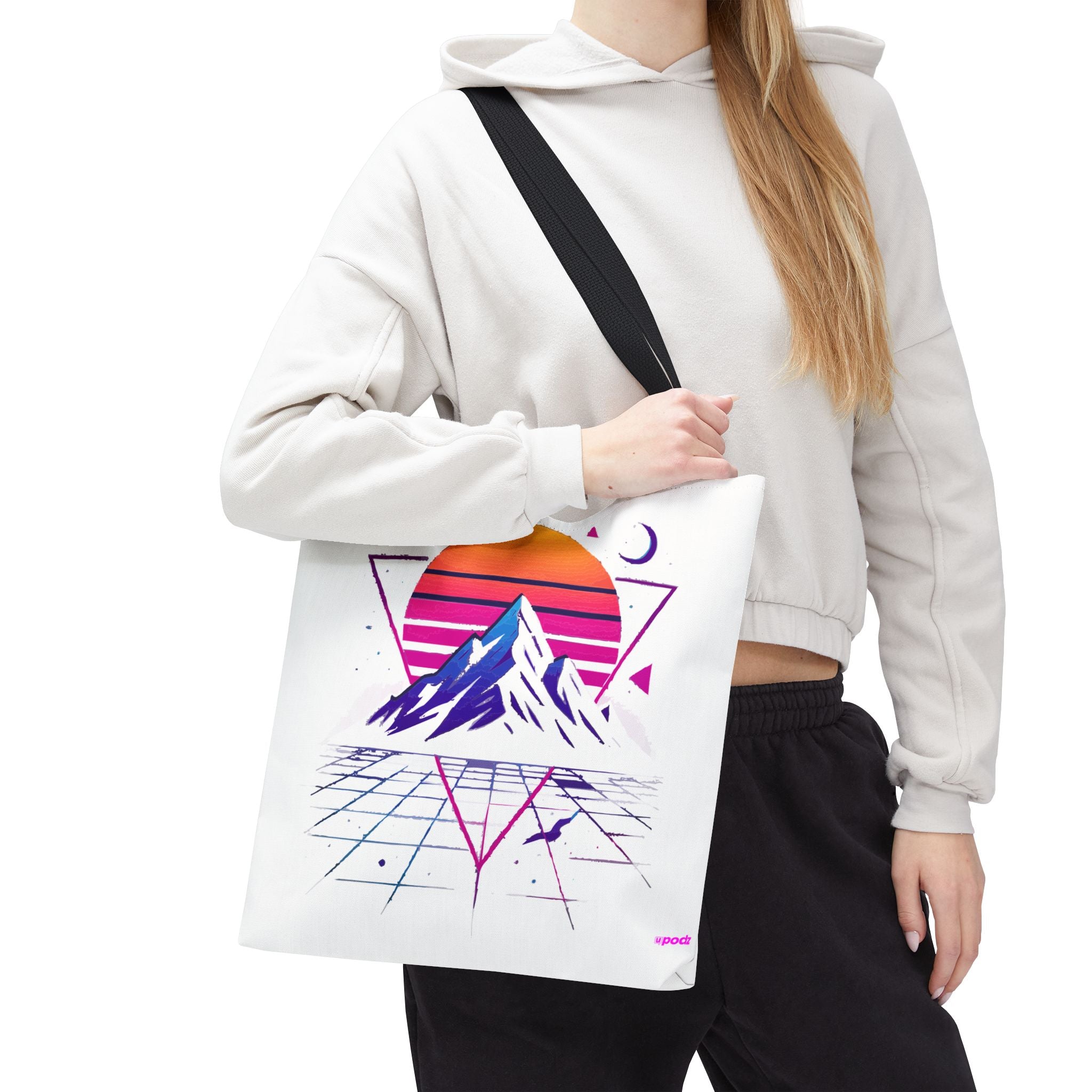 Moon Vibes Tote - Quirky Design, Fun Bag
