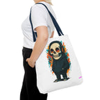Skull Vibes Tote Bag - Quirky Fun Bag