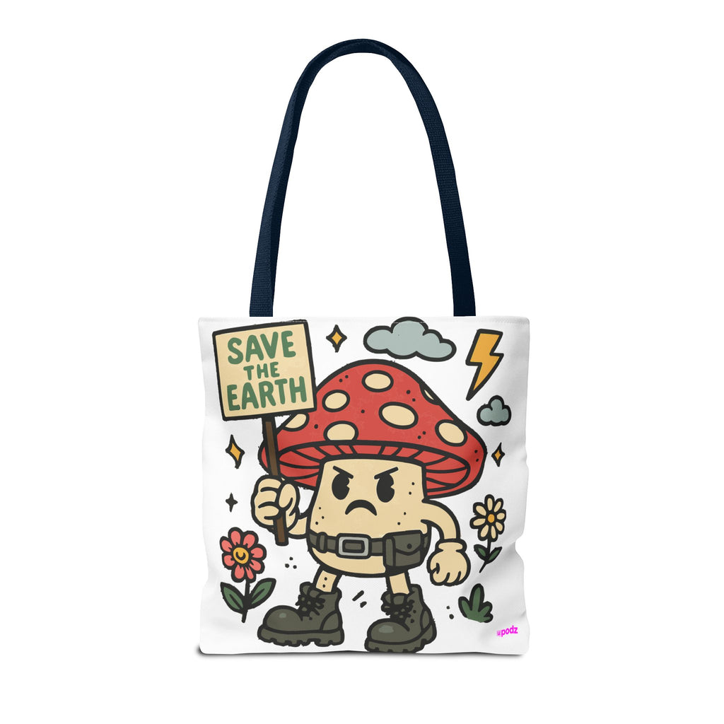 Save The Earth - Quirky Design, Fun Bag