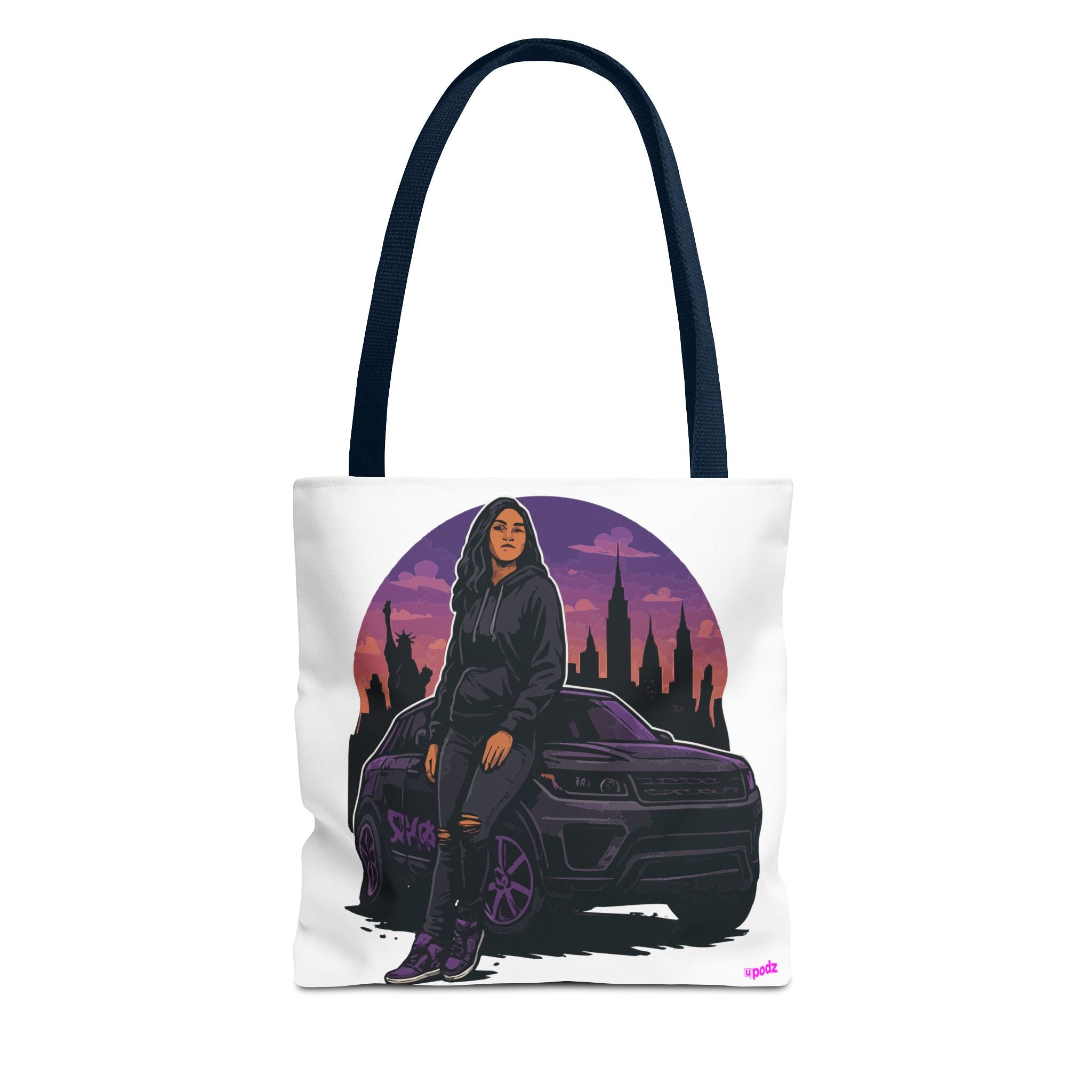 Just Cruzin Tote Bag - Quirky Fun Bag