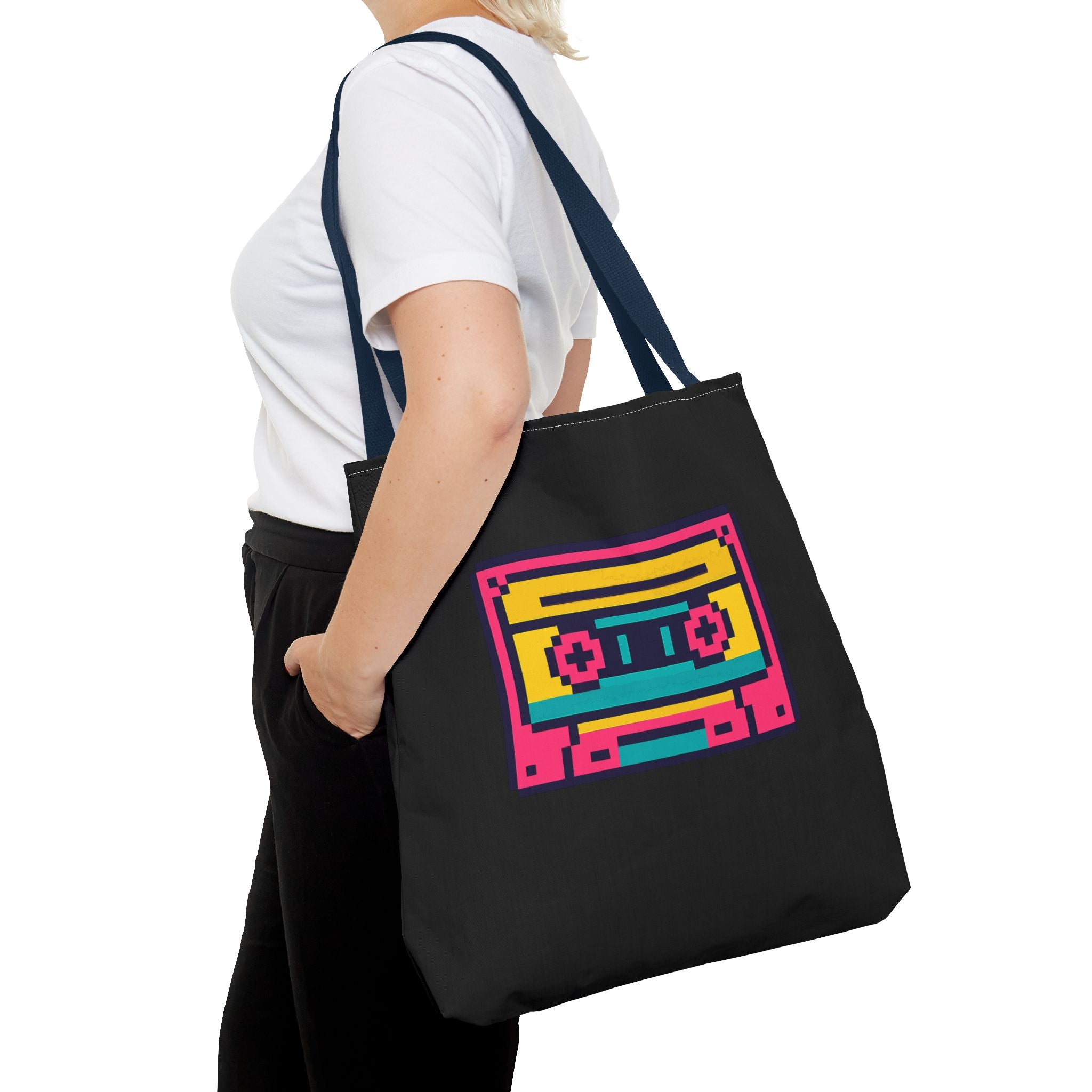 Tape Tote Bag, Inspirational Gift, Eco-Friendly Shopping Bag