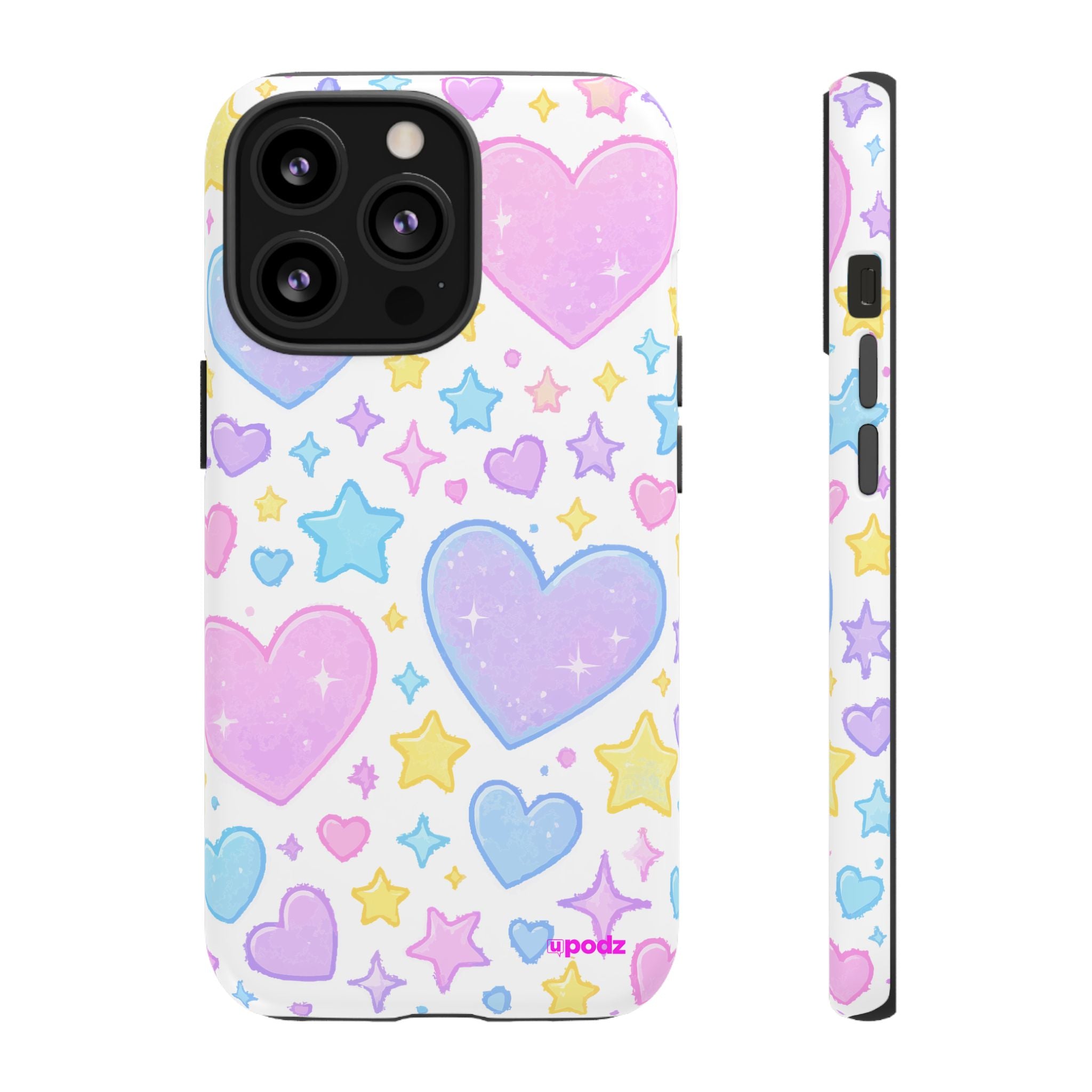 Colourful Doodle Design, Tough Cases, Phone Cover