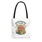 Overthinking Brain Quirky Design, Fun Bag