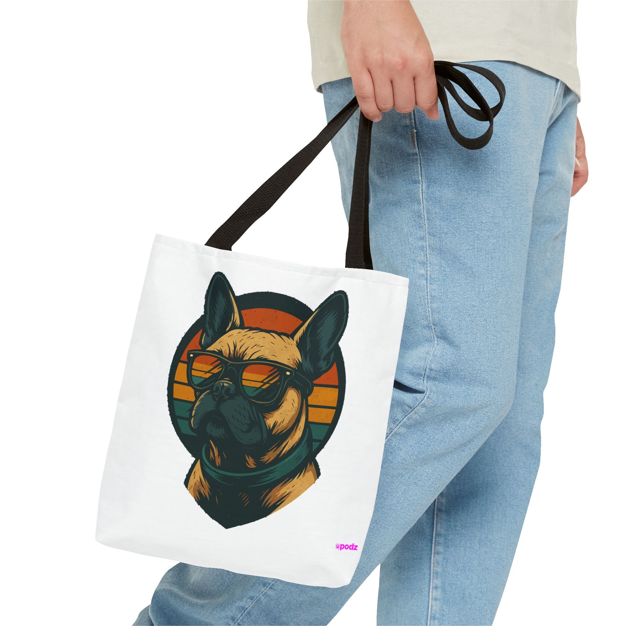 Sunny Bulldog - Quirky Design, Fun Bag