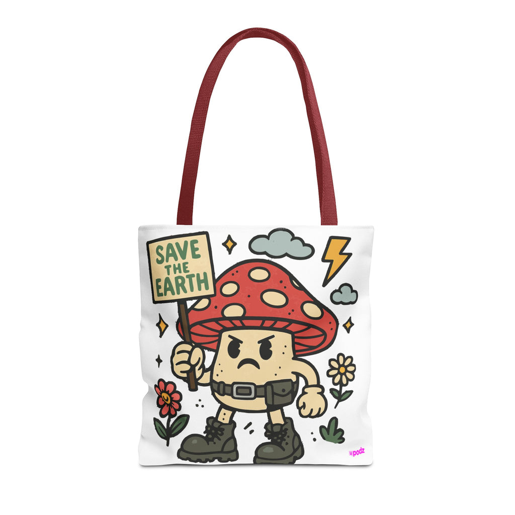 Save The Earth - Quirky Design, Fun Bag