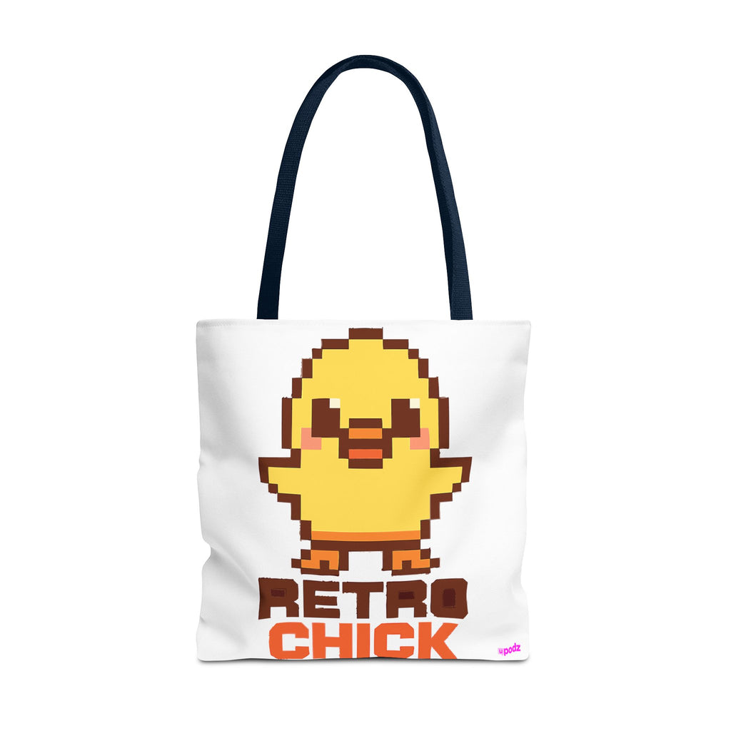 Retro Chick Tote Bag - Quirky Fun Bag