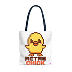 Retro Chick Tote Bag - Quirky Fun Bag