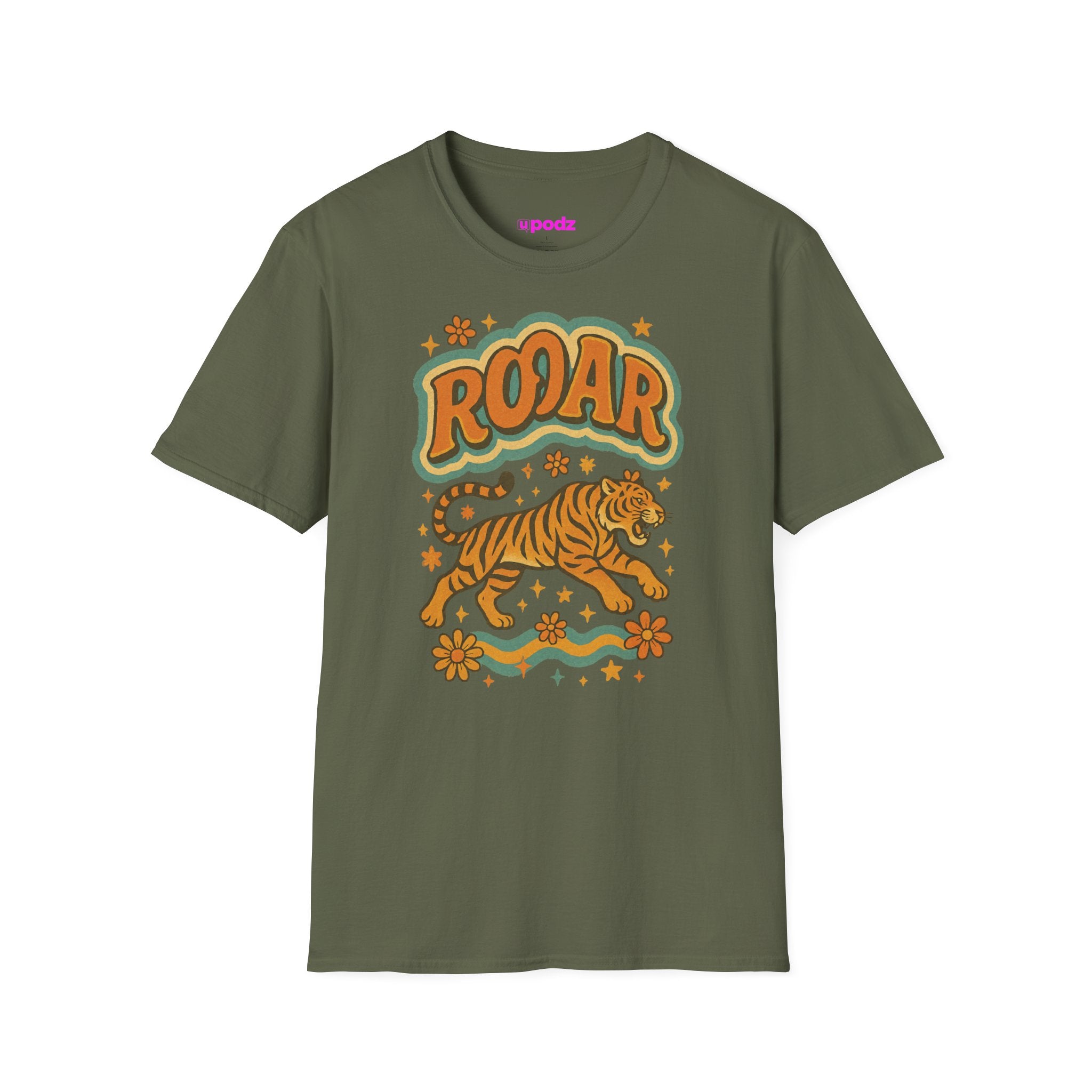 Vibrant Roar Tiger T-Shirt