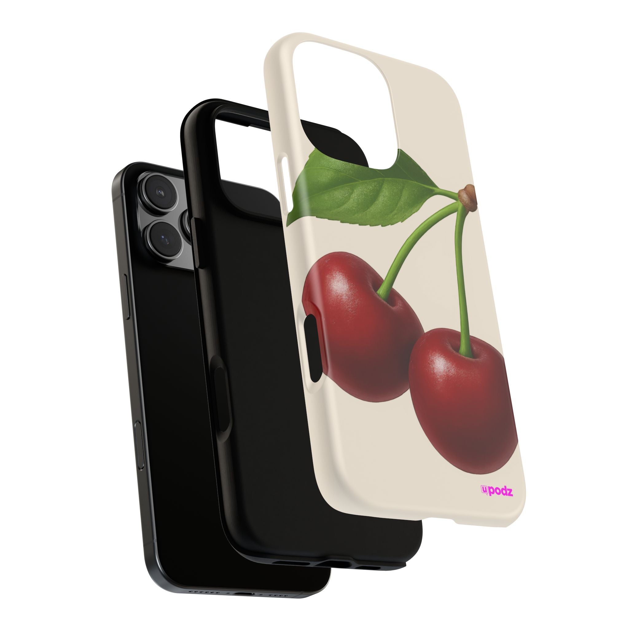 Red Cherry Design, Tough Cases, Phone Cover