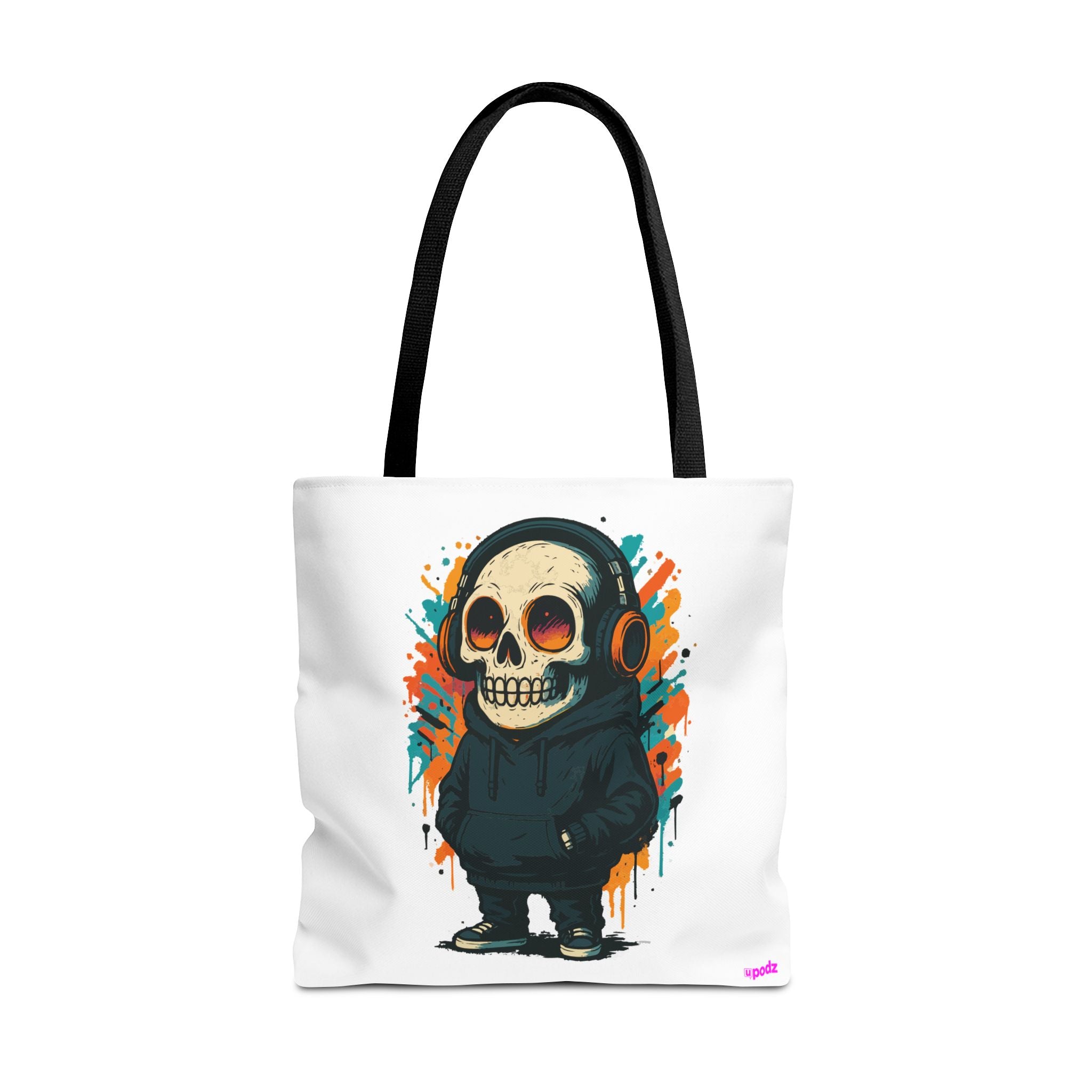 Skull Vibes Tote Bag - Quirky Fun Bag