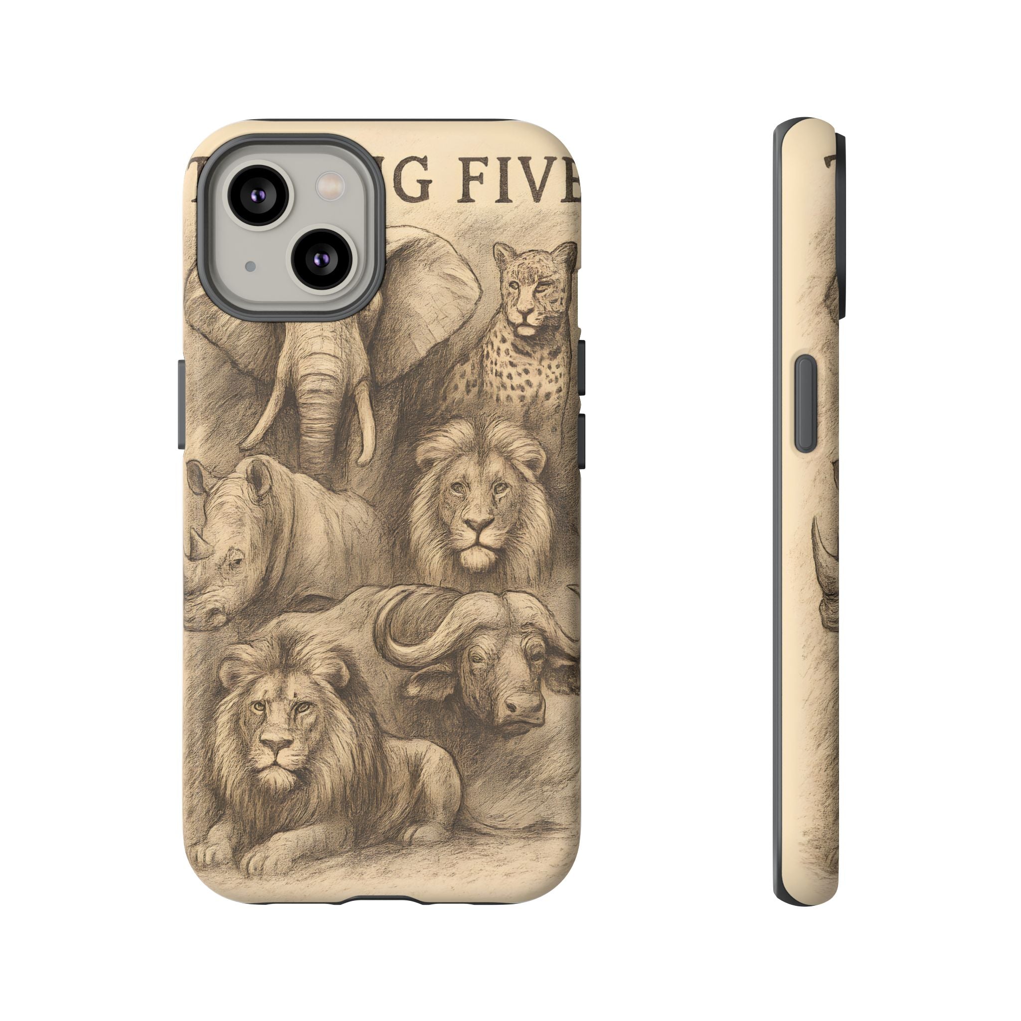 The Big 5 Design, Tough Cases, Phone Cover, Unique Gift