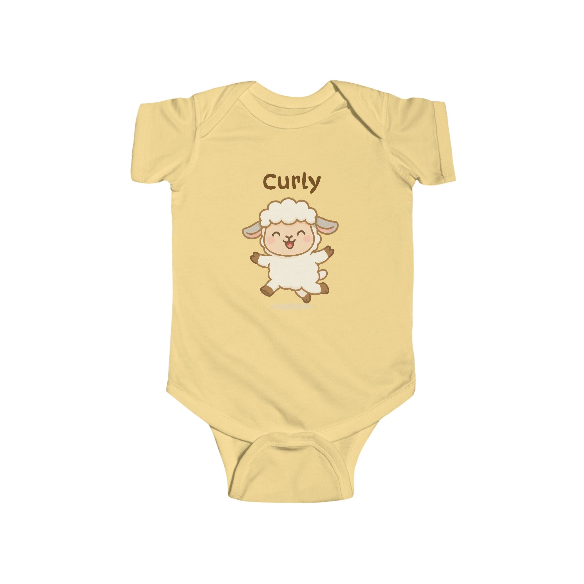 Little Lamb Baby Bodysuit, Funny Infant Outfit, Cute Baby Clothes