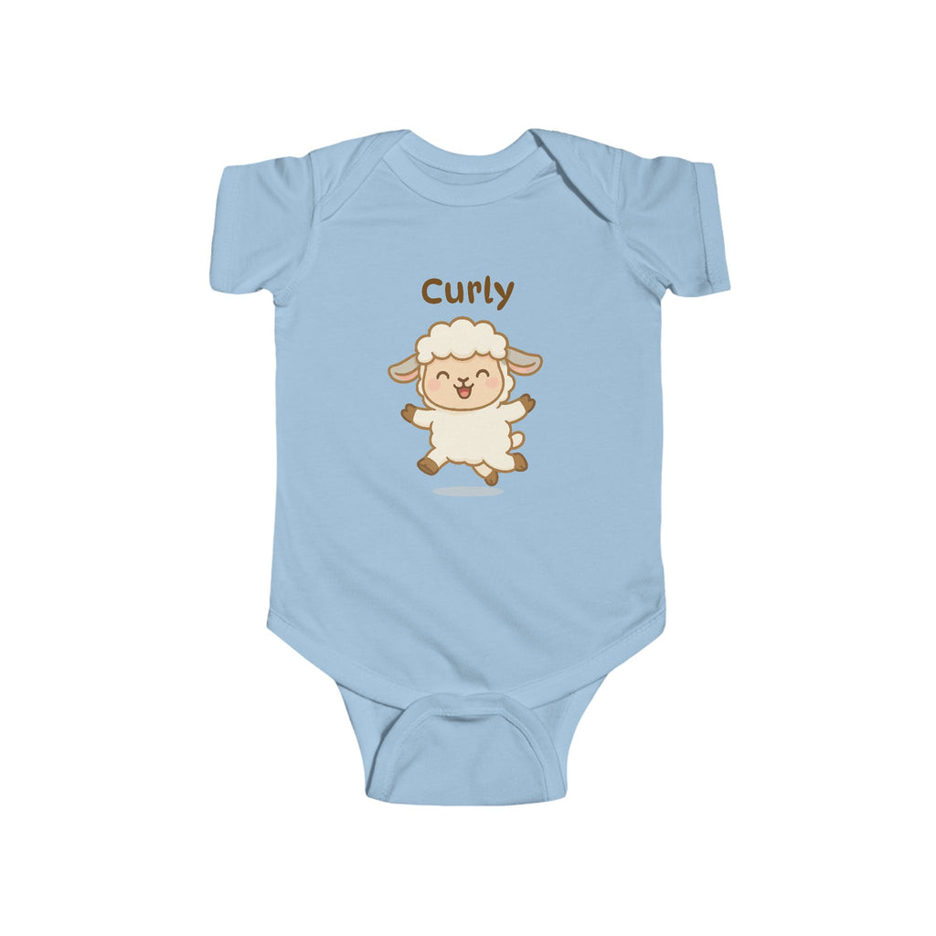Little Lamb Baby Bodysuit, Funny Infant Outfit, Cute Baby Clothes