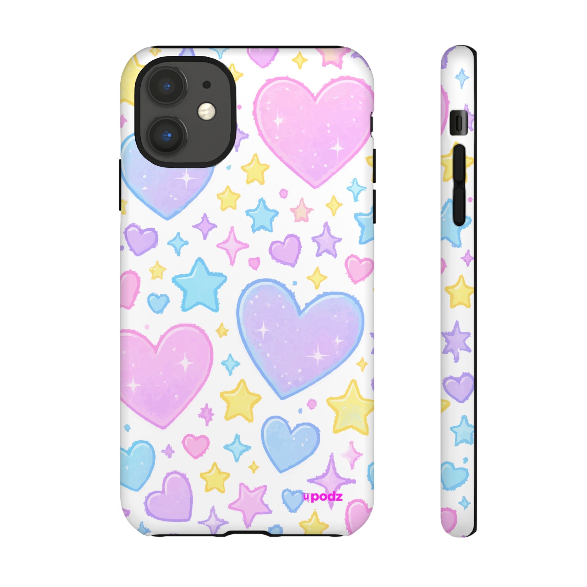 Colourful Doodle Design, Tough Cases, Phone Cover