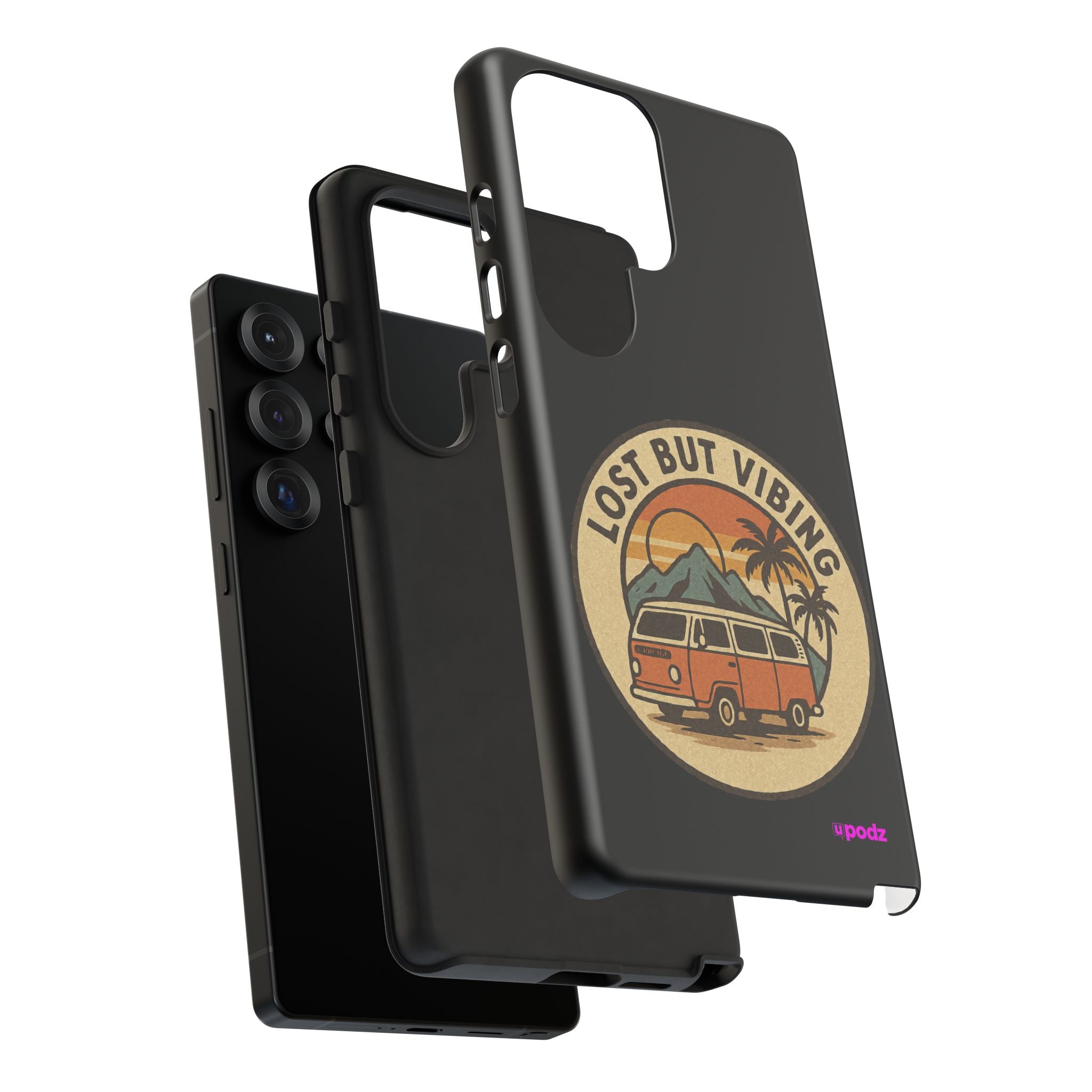 Lost But Vibing Design, Tough Cases, Phone Cover
