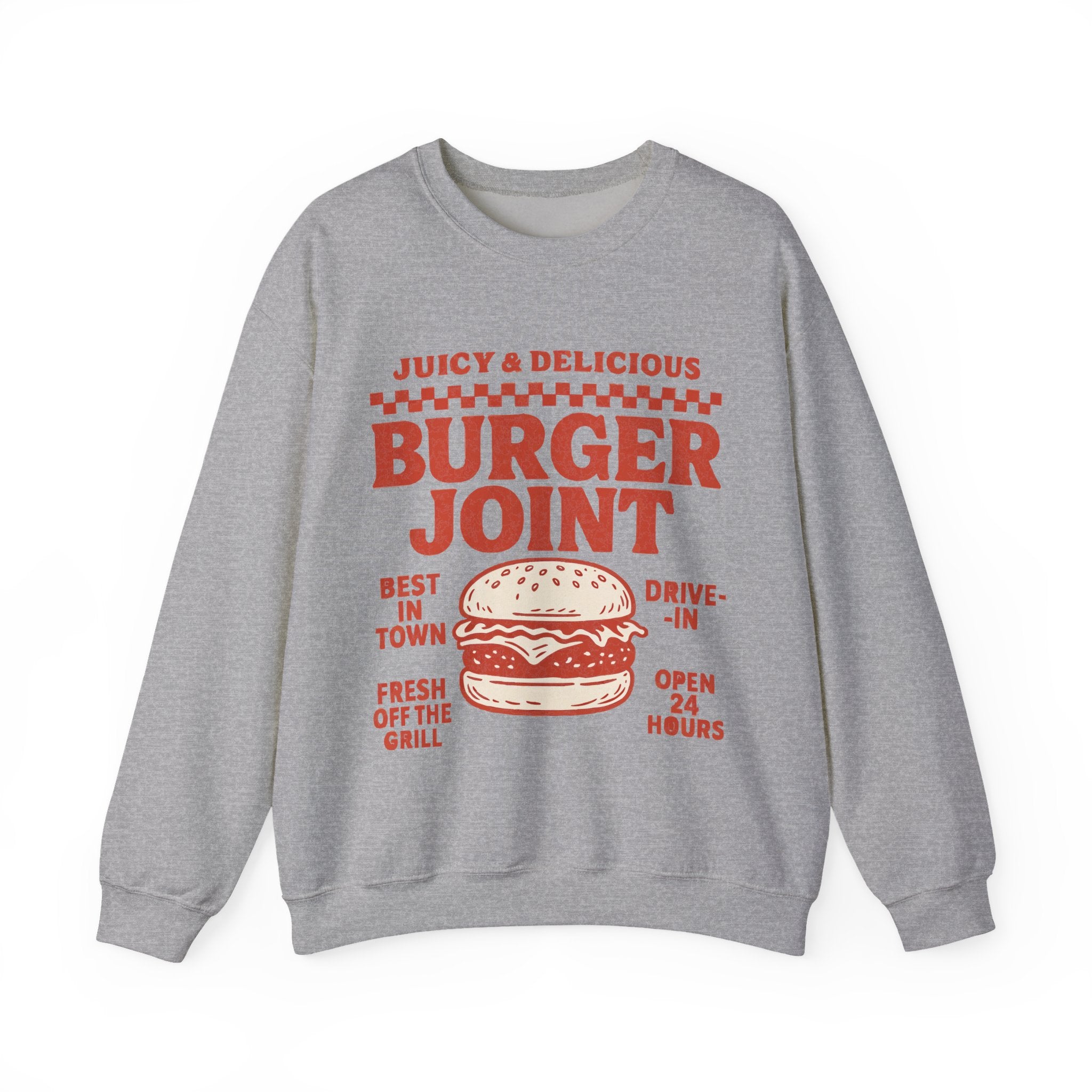 Burger Joint Red, Sweatshirt