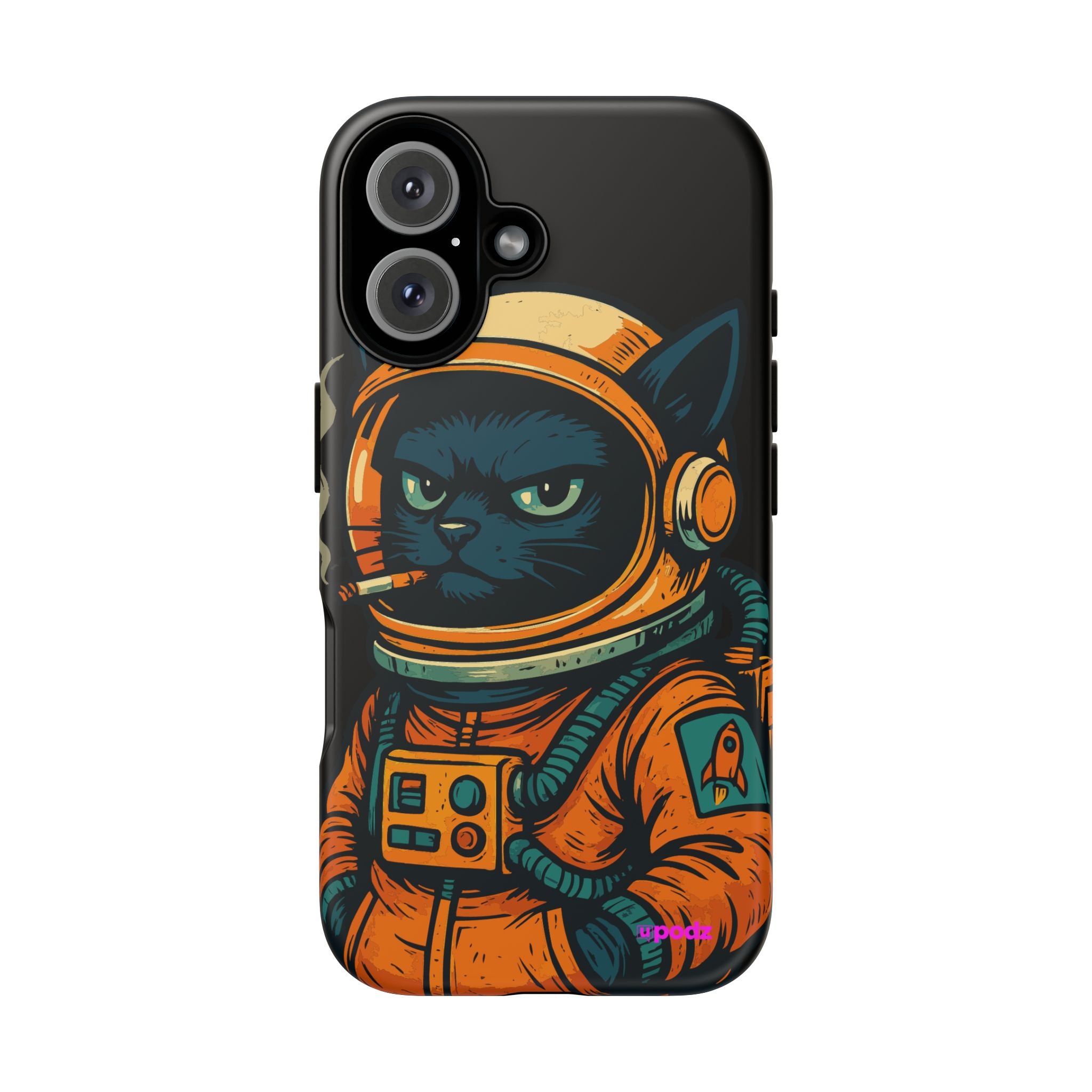 Smoking Cat Design, Tough Cases, Phone Cover