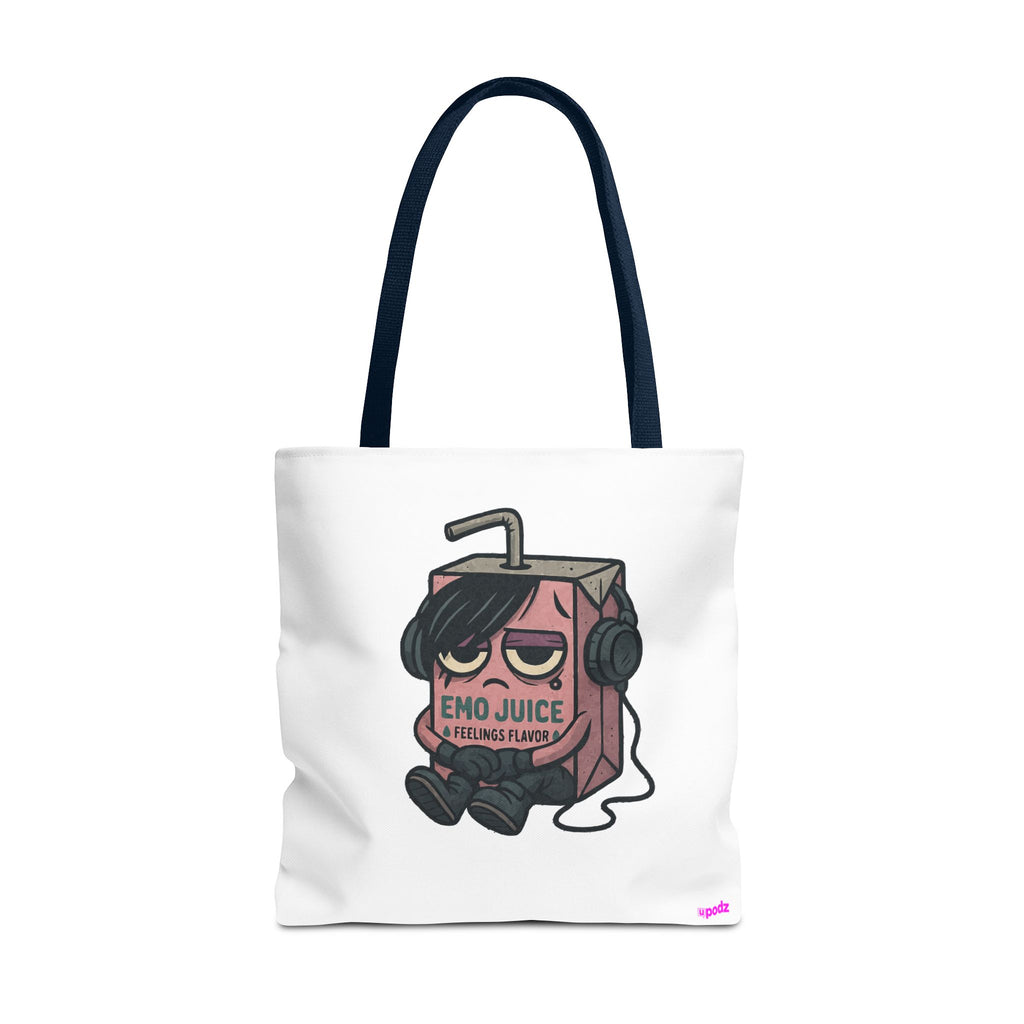 Sad Emo Tote Bag - Quirky Fun Bag
