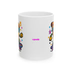 Pizza Skate Ceramic Mug |  Personalized Mug