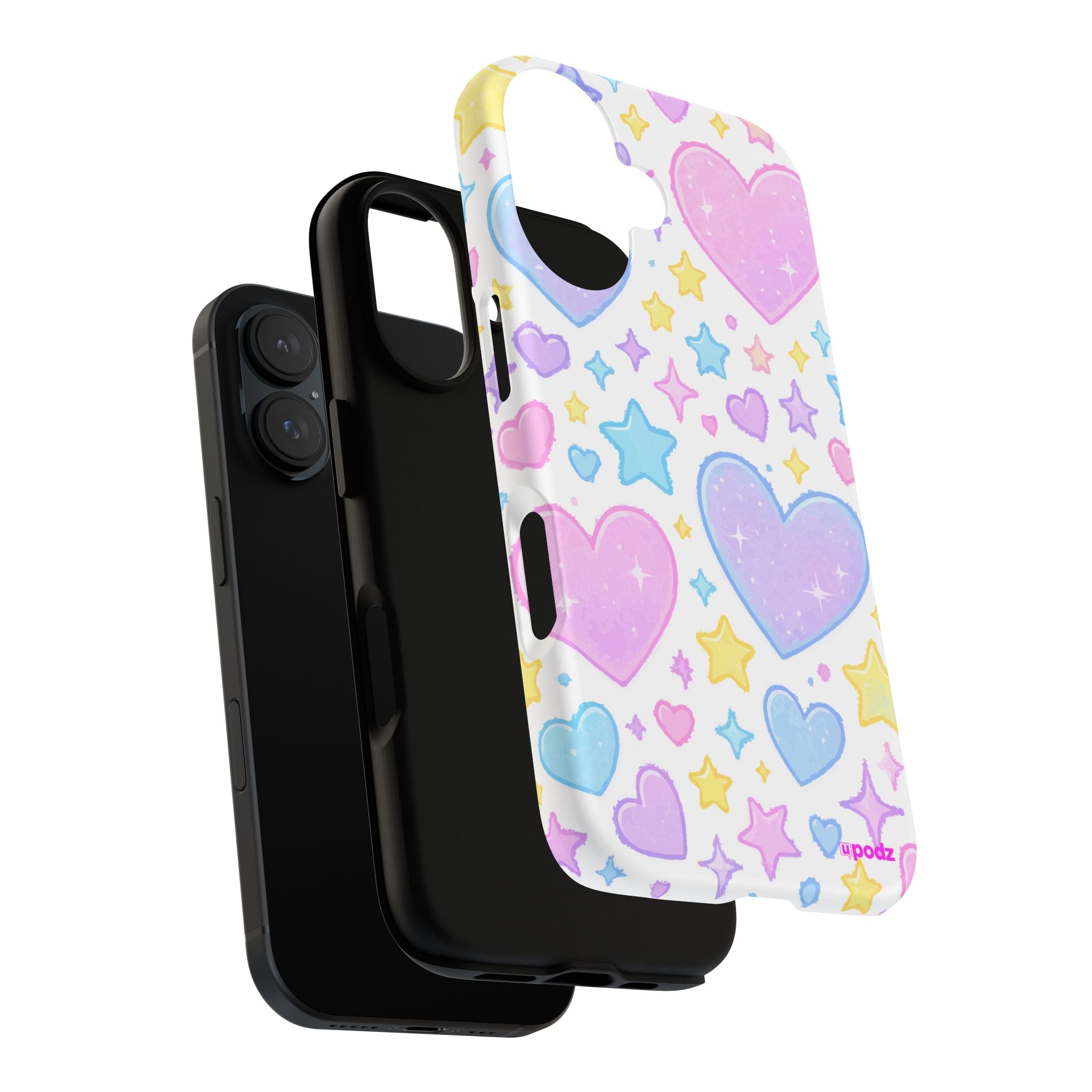 Colourful Doodle Design, Tough Cases, Phone Cover
