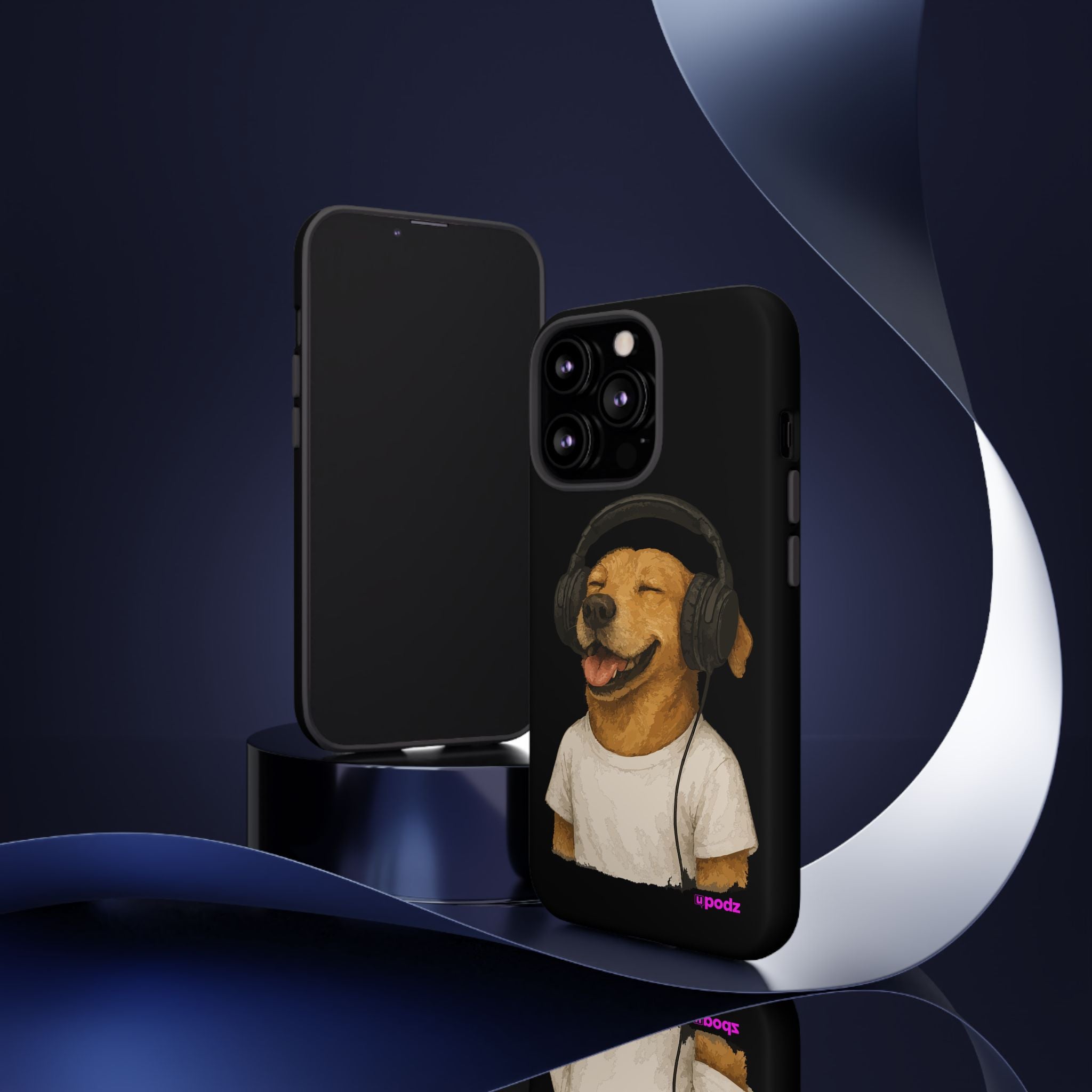 Puppy Vibes Design, Tough Cases, Phone Cover