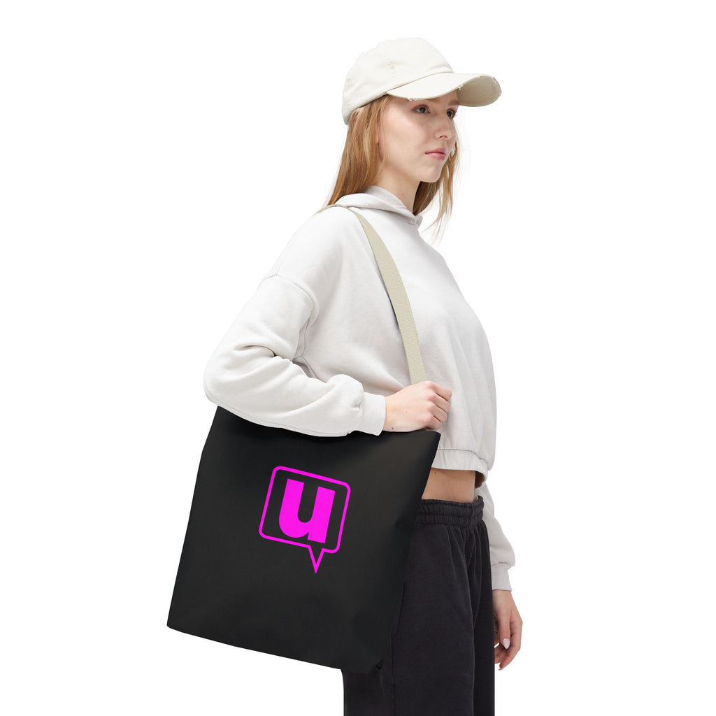 U Tote Bag, Inspirational Gift, Eco-Friendly Shopping Bag