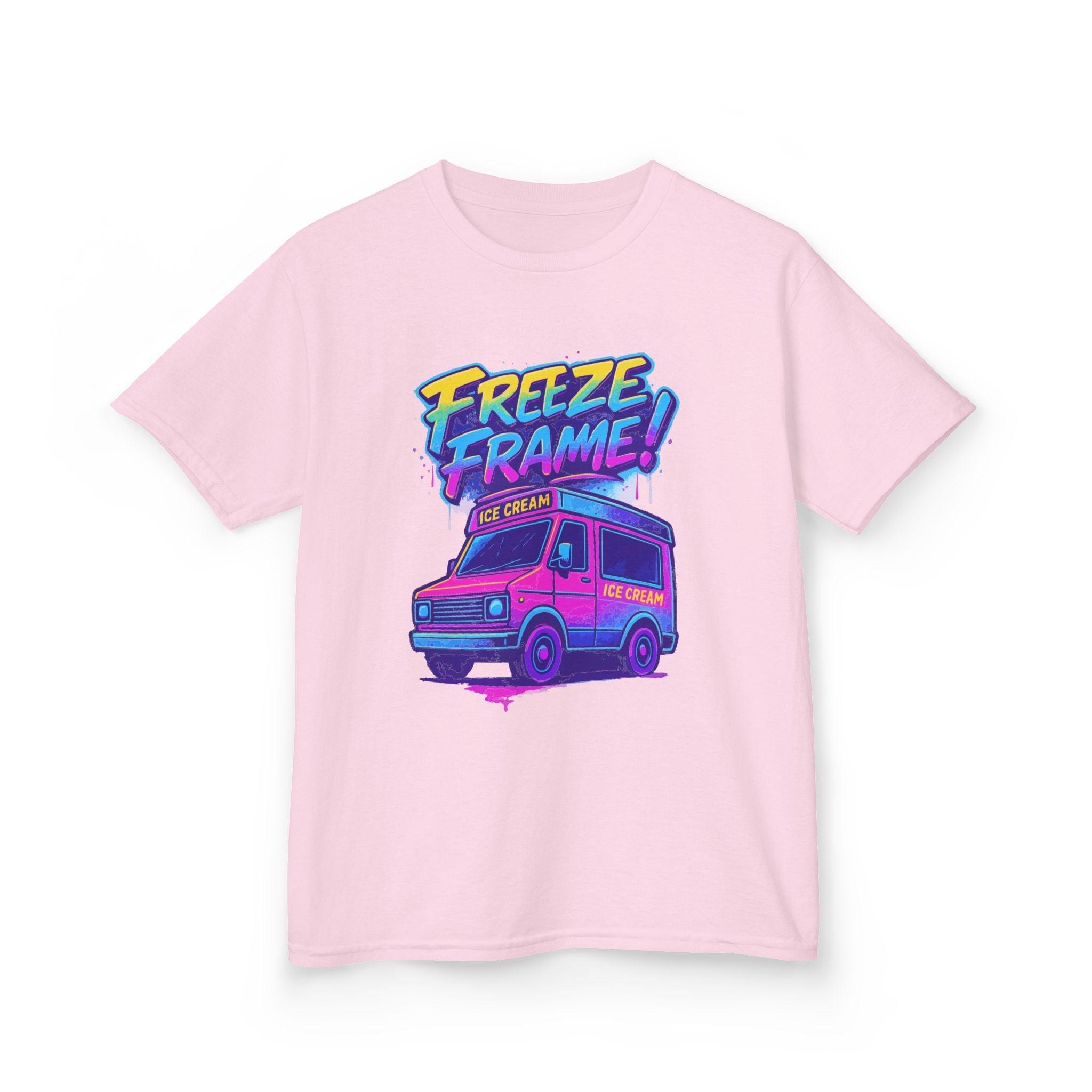 Freeze! Kids Tee, Fun Graphic Tee, Kids Cotton T-Shirt