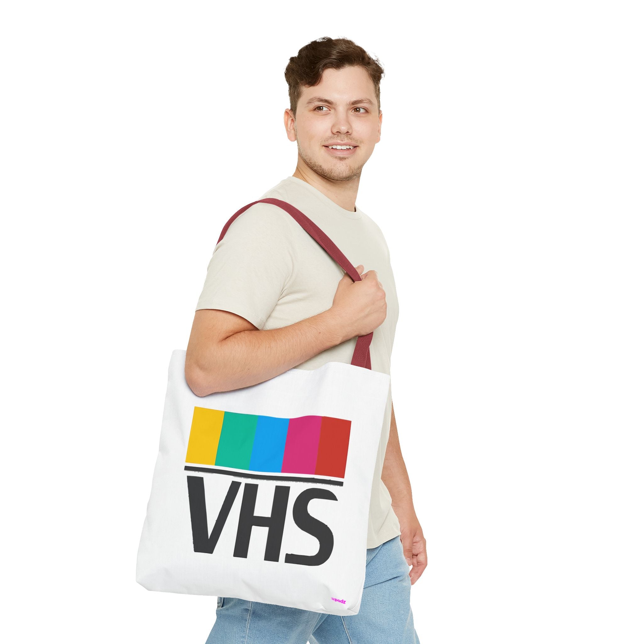VHS Tote Bag Design, Fun Bag