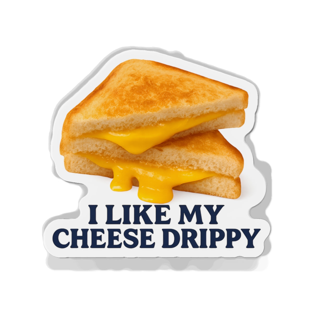 I like my Cheese Drippy Die-Cut Magnets | Fun Kitchen Decor