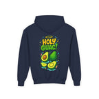 Holy Guacamole Fun Youth Hooded Sweatshirt, Casual Wear