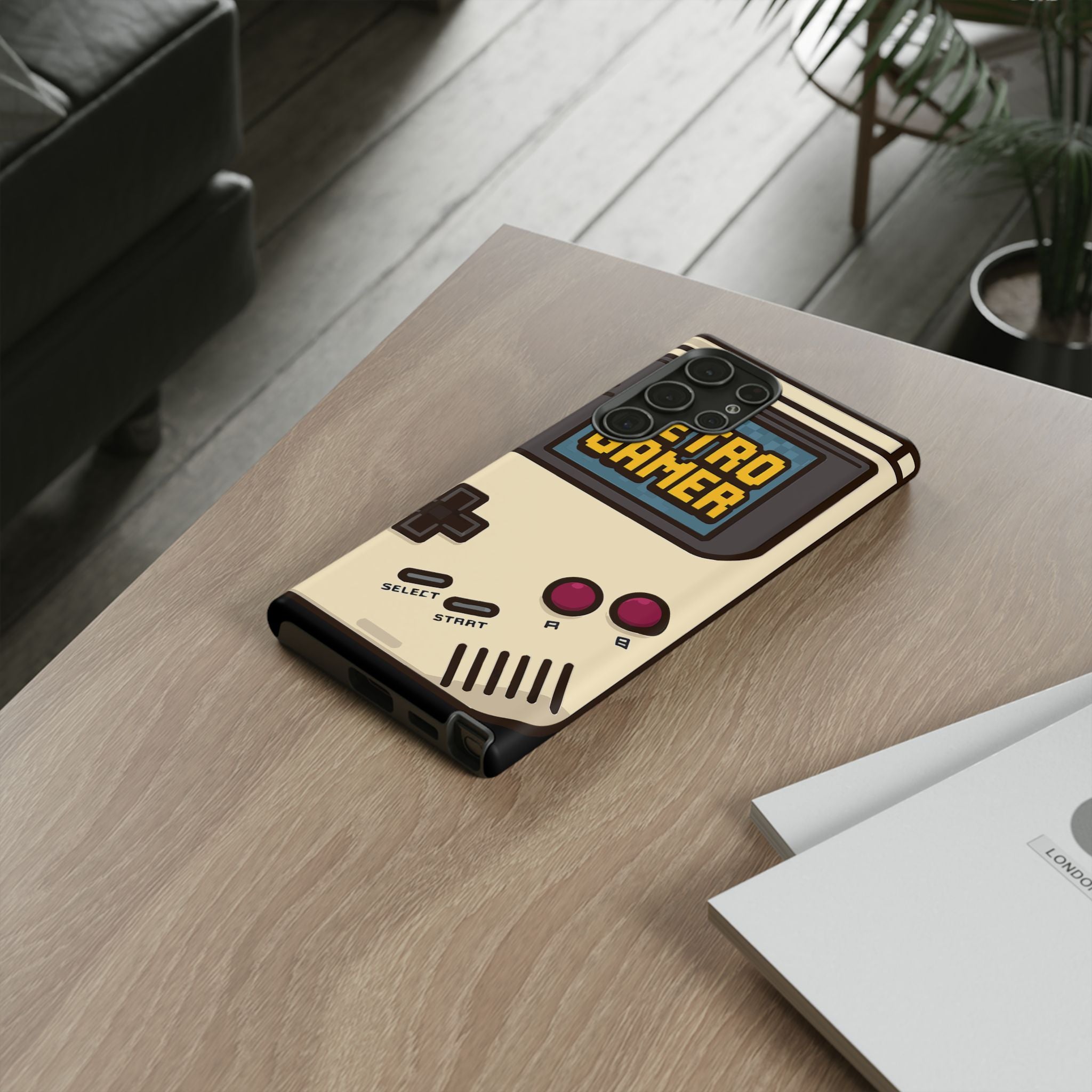 Retro Gamer Cover Design, Tough Cases, Phone Cover