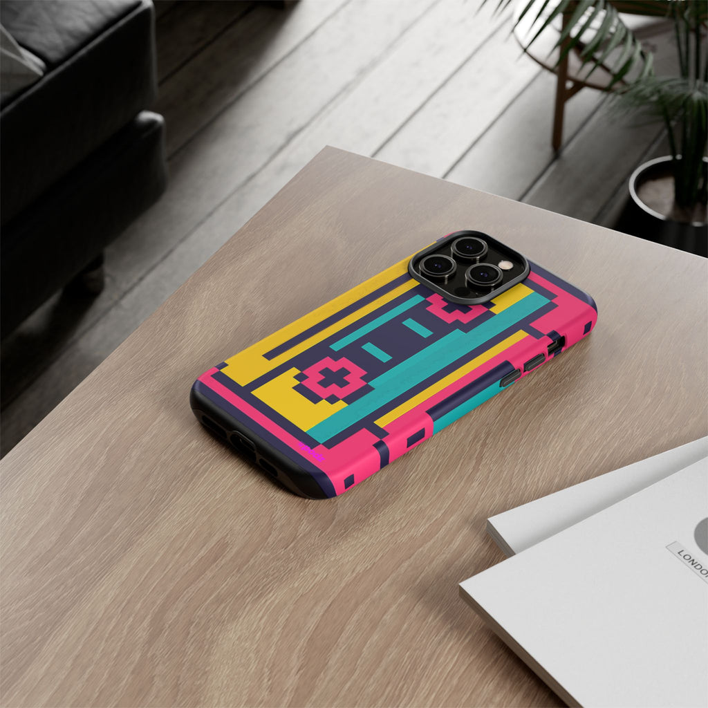 Retro tape Design, Tough Cases, Phone Cover