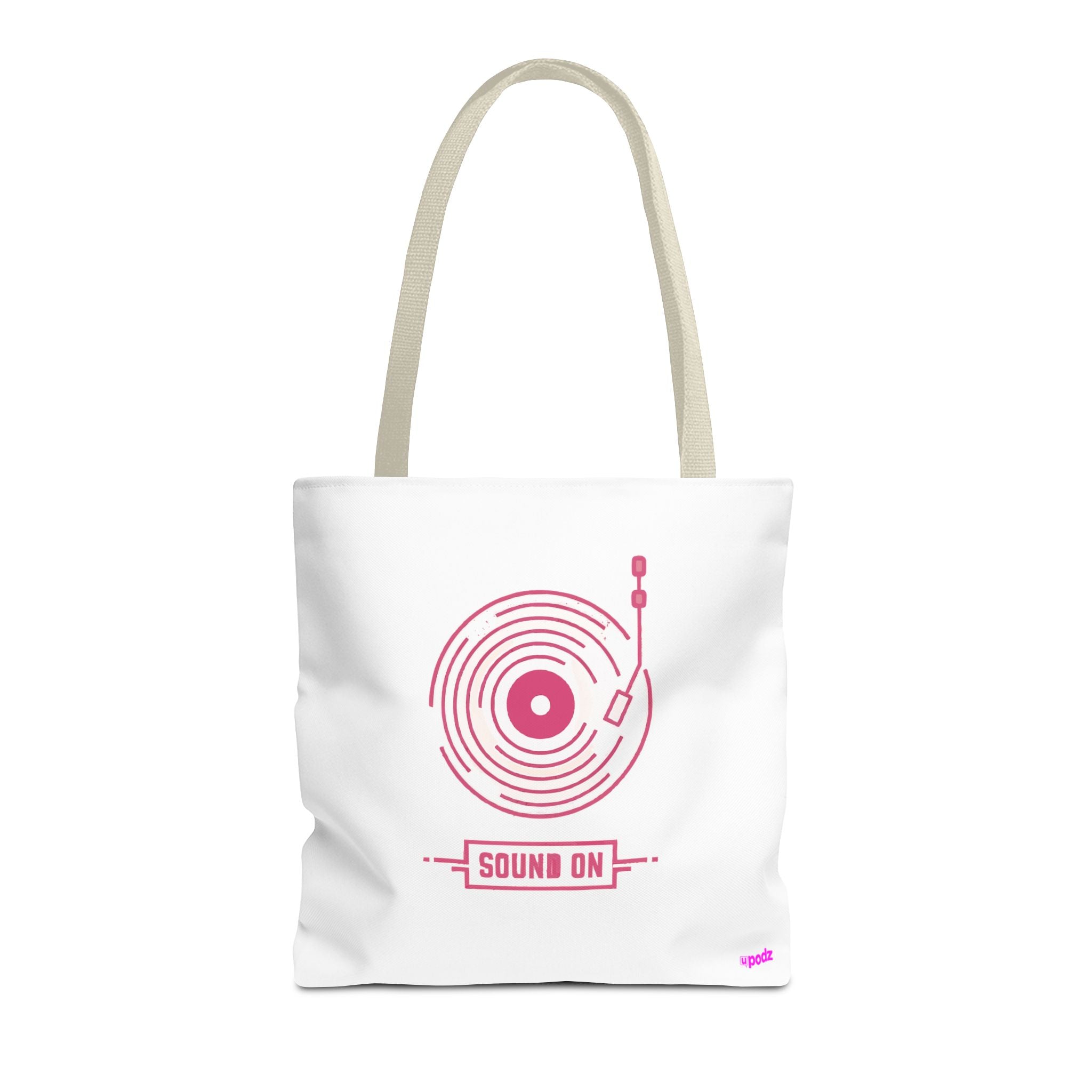 Sound On Tote Bag Design, Fun Bag