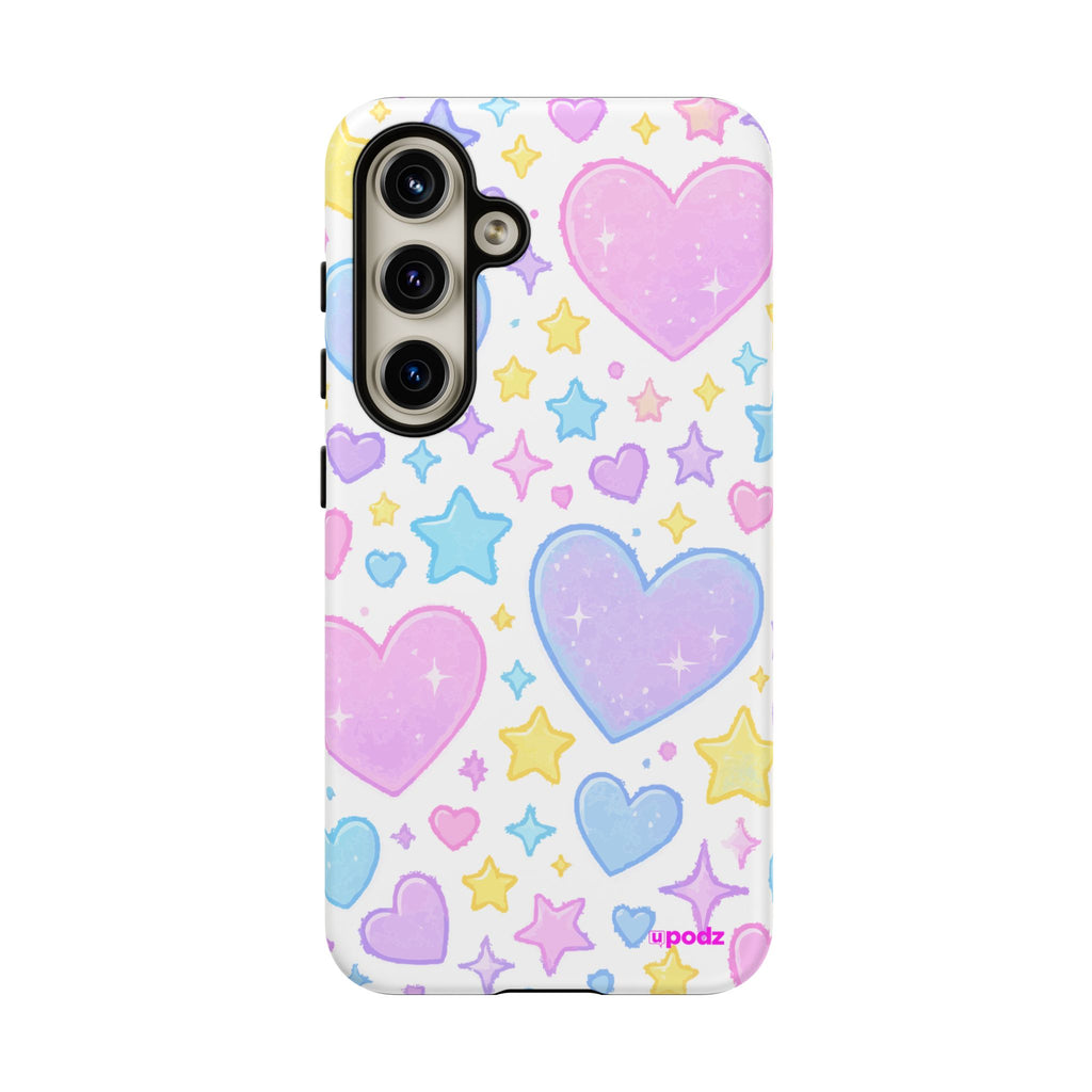 Colourful Doodle Design, Tough Cases, Phone Cover